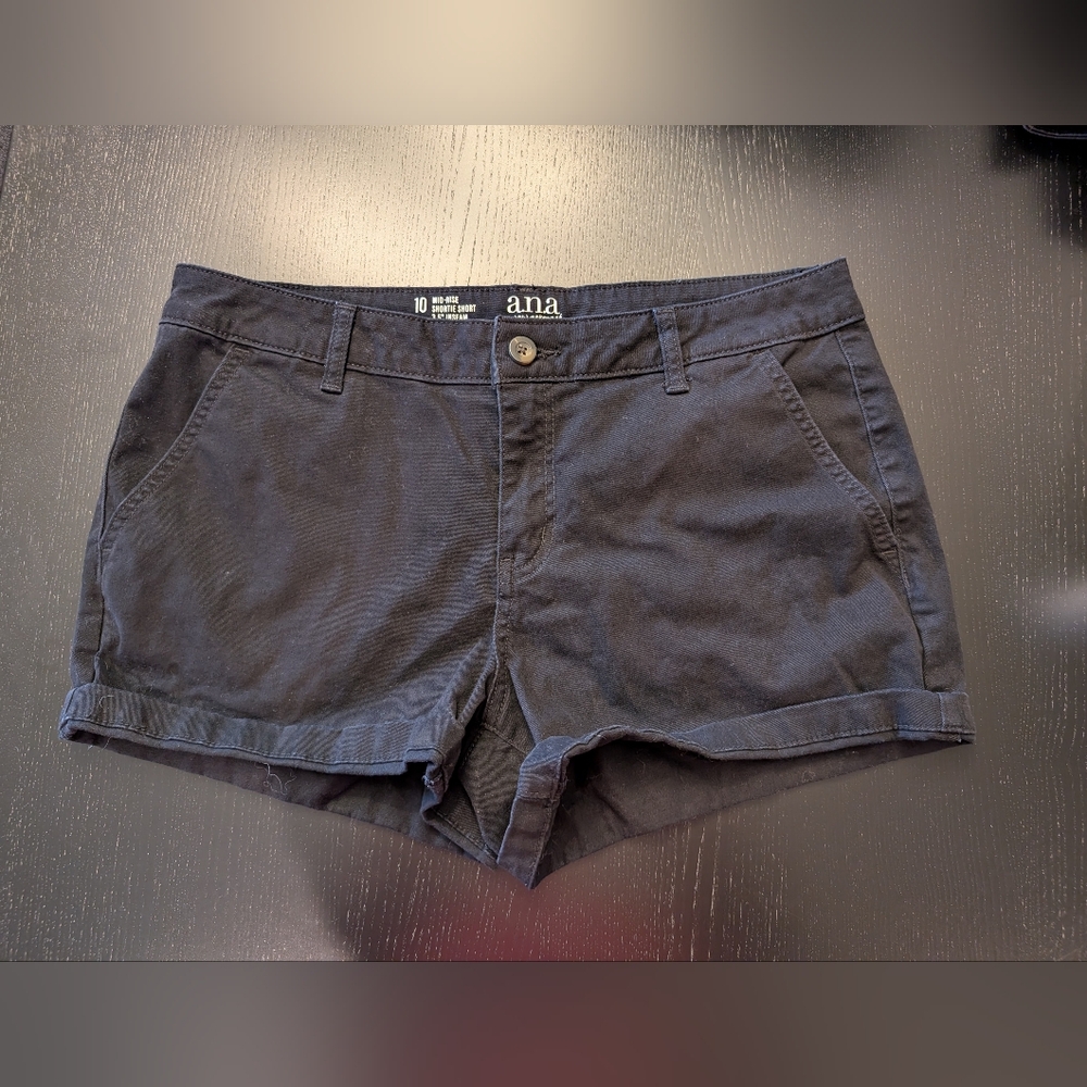 a.n.a Women's Black Jean Shorts - Picture 4 of 8